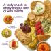 Crunchmaster Roasted Garlic Multi Seed Crackers - Gluten Free 4oz (Pack of 12) | International Shipping Available - Buy Online on GoSupps.com