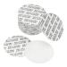 PATIKIL 35mm/1.38" Foam Lid Liner 100Pack PS Foam Resistant Tamper Pressure Sensitive Seal for Bottle Cap Liners Seals