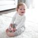 Dr. Brown's Flexees Pink Bunny Silicone Baby Teether - BPA Free - 3m+ | 1 Pack - Buy Online on GoSupps.com