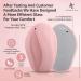 ADMORA Crystal Hair Remover - Nano Crystal Exfoliation Tool for Painless Hair Removal, Men & Women - Fast, Easy & Gentle Stone for Silky Smooth Skin - Pink - Buy Online on GoSupps.com
