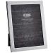 Shudehill 24168 Lovely Silver Satin Colour 6 x 8 (Landscape Or Portrait) by Photo Frames Metal Size 6" x 8"