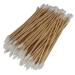 Type-III 100pc Gun Cleaning 6 Inch Double Sided Cotton Swabs Tapered and Regular Tip