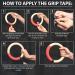 Synergee Wood Olympic Gymnastics Rings 1.25" and 1" Grip with Adjustable Straps & Grip Tape for Pull Ups  Dips and Muscle Ups d) 1.25" with Grip Tape - Buy Online on GoSupps.com