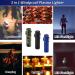 Electric Lighter (Rechargeable) 3 in 1 Windproof Plasma Lighter with Tactical Flashlight & Compass Portable Flameless Arc Lighters for Camping Hiking Outdoor Adventure Survival Tactical (Camouflage) - Buy Online on GoSupps.com