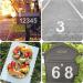 4 Inch Plastic Number Stencils Set - Reusable Digital Templates for Address, Cake, and Painting - Buy Online on GoSupps.com