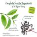 Bigelow Tea Green Tea Elderberry plus Vitamin C Caffeinated 18 Total Tea Bags (Pack of 1) - Buy Online on GoSupps.com