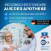 Fiabiomed Precisa - Certified Blood Sugar Measuring Device Set with 100 Test Strips & Lanzetten | High-Precision Diabetes Monitor for Home Use - Includes Stechhilfe & Carrying Case - Buy Online on GoSupps.com