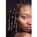 AUNEAL Hair Accessories for Women - 50pcs Gold Hair Jewelry for Braids, Dreadlocks, and Hairstyles - Buy Online on GoSupps.com