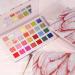 Pudaier 28-Color Feather Eyeshadow Palette - High Pigmented Shimmer Glitter Pressed Pearl Makeup Set - Buy Online on GoSupps.com