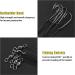 Baitholder Snelled Hook Leader Rig 24pcs - Saltwater/Freshwater Fishing Wire Rigs with Hooks & Swivels - Buy Online on GoSupps.com