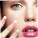 French Nail 10 SheetsColor Matting Press on Nails with White Edge 12 Size Full Cover Stick on Nails Simple False Nails Type 1 French Nails Type1 - Buy Online on GoSupps.com