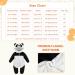 COOKY.D Unisex Winter Hooded Romper Jumpsuit 2-5 Months Panda - Buy Online on GoSupps.com