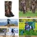 Ueasy Waterproof Leg Gaiters for Outdoor Activities | Anti-Tear Oxford Fabric | Men and Women | Ideal for Hiking, Hunting, Snow Skiing | G7KL - Buy Online on GoSupps.com