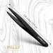 MILLY Pointed Tweezers - German Steel Precision Tweezers for Hair & Glass Removal - Buy Online on GoSupps.com