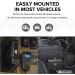 Midland MXT275 MicroMobile GMRS Radio - 15W Two-Way Radio for Overland, Caravanning, Tractors - Integrated Control Mic, Detachable Antenna - 8 Repeater Channels - Buy Online on GoSupps.com