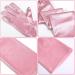 NQEUEPN Women Long Gloves Long Elbow Satin Gloves 21" Stretchy 1920s Opera Gloves Hand Care Moisturizing Gloves for Women Girls Evening Party Dance (Pink) - Buy Online on GoSupps.com