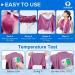 Sukeen 4 Pack Cooling Towel (40 x 12) - Soft Breathable Ice Towel for Yoga, Running, Gym - Microfiber Towel for Fitness & Camping - Pink - Buy Online on GoSupps.com