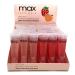 MAX Makeup Cherimoya Pink Jelly Lip Gloss - Peach/Strawberry - Buy Online on GoSupps.com