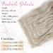 Reecho Clip-In Hair Extensions | 4PC Medium Blonde 60cm Thick Long Beach Waves | Invisible Tip Natural Soft Hair - Buy Online on GoSupps.com