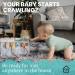 Portable Diaper Caddy Storage Bag | Roll Lid & Dividers | Nursery Organizer for Changing Table, Car & Travel | Grey Baby Caddy - Buy Online on GoSupps.com