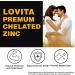 LOVITA Zinc 50mg | Potent Highly-Absorbed Chelated Zinc Supplements Picolinate & Bisglycinate | Vegan Gluten Free non-GMO | For Immune Antioxidant Support & Healthy Skin | 200 Capsules (Pack of 3) 200 Count (Pack of 3) - Buy Online on GoSupps.com