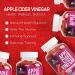 Apple Cider Vinegar Gummy Vitamins 1000mg for Weight Loss & Cleanse - Vegan Non-GMO with B12 & Beet Root - Energy Boost - Apple Raspberry Flavor - 60 Gummies - Buy Online on GoSupps.com