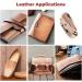 Full Grain Vegetable Tanned Leather Cowhide 8-9 oz 2PCS 6x12 for Tooling & Carving - Buy Online on GoSupps.com