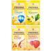 4 Pack Twinings 20s Bundle: Peppermint Camomile Lemon & Ginger and Strawberry & Raspberry
