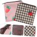 Buy Sewoart 2-Piece Women's Bandage Bag & Menstrual Tap Container - Stylish Tampon Organizer | Multifunctional 13x13cm Ladies Pockets - Buy Online on GoSupps.com