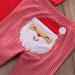 Geagodelia My First Christmas Baby Outfit Set - Red Newborn Long Sleeve Romper & Santa Claus Pants Pajamas - 0-3 Months - Buy Online on GoSupps.com