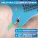 Bluepet 2x Tick Card with Magnifying Glass - Effective Tick Remover for Humans & Pets - First Aid Solution for Dogs & Cats - Buy Online on GoSupps.com