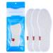 3 Pair Cotton Sockless Shoe Insoles Inserts Barefoot Shoe Inserts Ordor Control Fully Washable Perfect for Keeping Feet Dry and Fresh US 5/ EU 35 3 Pack White Women US 5/EU35