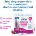 Dr. Kids Children's Allergy Relief Medicine with Diphenhydramine HCl 12.5 mg - Pre-Measured Single-Use Vials Kids Antihistamine for Sneezing Runny Nose & Itchy Eyes Mixed Berry Flavor 48 Count - Buy Online on GoSupps.com