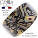 Camila Paris CP2982 French Handmade Hair Barrette Ponytail Holder - Strong Hold Grip Hair Clip for Women, Made in France Onyx - Buy Online on GoSupps.com