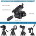 VICTIV 74 Camera Tripod with Carry Bag & Phone Holder - Aluminum Tripod for Canon, Nikon, DSLR, iPhone, Projector & More - Buy Online on GoSupps.com