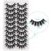 Losha Lashes Natural Look Fluffy Faux Mink 3D07 False Eyelashes - Reusable 10 Pairs Pack - Buy Online on GoSupps.com