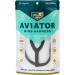 The Aviator Bird Harness & Leash Made in America L Black