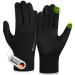Diasports gloves men & women |Touchscreen running gloves |Bicycle gloves with anti-slip |Winter gloves Outdoor |Black gloves sport |Thin winter thermal shoes football |M black