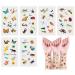 Bug Temporary Tattoos - 24 Sheets | Birthday Decorations & Party Favors with Insect Bees & Beetles Designs - Buy Online on GoSupps.com
