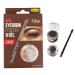 DEALPLUSDEAL S.he Eyebrow Powder and Gel 24 Hour Long Lasting Smudge Proof Eye Brow Makeup Brown
