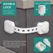 LATTCURE Baby Proofing Kit - 36 Pcs Safety Locks, Corner Protectors, Straps, Socket Covers - White - Buy Online on GoSupps.com