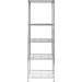 Honey-Can-Do SHF-01054 5-tier chrome shelving unit  250 lbs - Buy Online on GoSupps.com