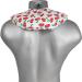 Cherry Stone Neck Pillow 30x33 - Heat Pad Cherry-White | Perfect Neck Support & Comfort - Buy Online on GoSupps.com