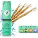 Green2You Set of 4 Bamboo Toothbrushes - Eco-Friendly Oral Care Essentials - Buy Online on GoSupps.com