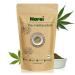 Nare ei organic hemp protein powder - vegan protein powder from Germany with 50% vegetable protein - according to de - ko -005 - ideal for protein smoothie muesli porridge baking hemp protein 450 g (1 Pack)