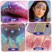 Face Glitter Set - 3PCS 50ml Chunky Sequins Body Glitter Gel | Safe DIY Festival Face Paint for Parties Hair & Nails - Buy Online on GoSupps.com