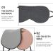 Premium Sleep Masks - 2pcs Night Eye Masks for Comfortable Sleep | Durable Eye Covers & Patches - Buy Online on GoSupps.com