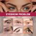 4D Laminated Eyebrow Care Kit | Waterproof & Long Lasting Brow Grooming | Home Use (Dark Brown - Buy Online on GoSupps.com