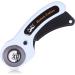 Mr. Pen 45mm Fabric Cutter with Extra Blade - Rotary Cutter for Fabric and Leather Cutting Tools - Buy Online on GoSupps.com