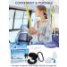Buy Soft Silicone Ear Plugs for Airplane Pressure Relief - 2 Pairs 26dB Reusable Travel Essentials Ear Protection for Flying - Buy Online on GoSupps.com